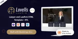 Lovells - Lawyer & Law Firm HTML Template