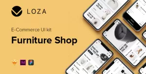 LOZA - Furniture Shop UI Kit