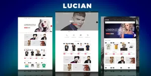 Lucian - Fashion eCommerce Template