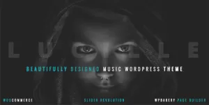 Lucille - Music WordPress Theme