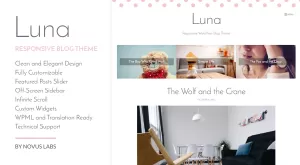 Luna - WordPress Blog Theme