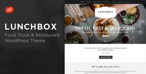 Lunchbox - Food Truck & Restaurant Theme