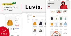 Luvis - Opencart 3 The Best Fashion Store