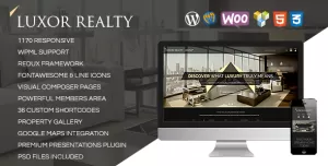 Luxor - WordPress Real-Estate Theme