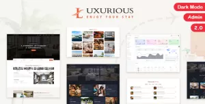 Luxurious - Hotel Booking HTML Template + Admin Dashboard