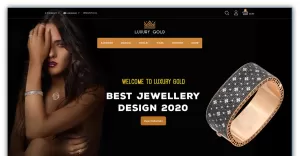 Luxury Gold - Jewellery Store Opencart Theme