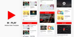 M-PLAY - Mobile Video Template