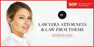 M.Williamson  Lawyer & Legal Adviser WordPress Theme