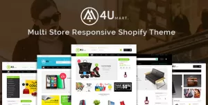M4U - Multi Store Responsive Shopify Theme