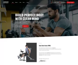 Maco Kit - Gym & Fitness Elementor Template Kit