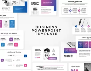 Macro - Creative Business PowerPoint template