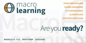 Macro Learning  Premium Moodle Theme