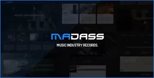 Madass - Music Industry HTML Template