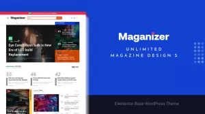 Maganizer Theme - WordPress, Magazine, Elementor, Modern ...