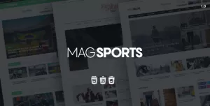 MagSports - News Editorial & Magazine Drupal Theme