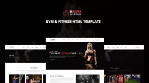 Mahiya - Gym & Fitness HTML Template