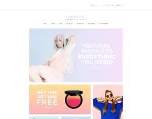 Make Up - Cosmetic store Multipage Clean OpenCart Template