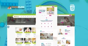 Mamachino Kindergarden Daycare HTML5 Website Template