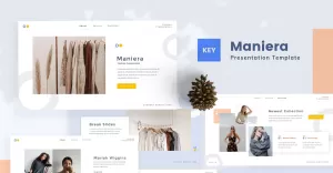 Maniera — Fashion Keynote Template