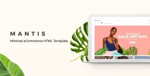 Mantis – Minimal eCommerce HTML Template