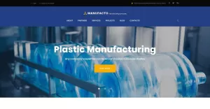 Manufacto - Industrial and Manufacturing Company WordPress Theme