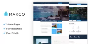 Marco - Resort and Hotel HTML Template