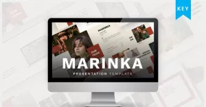 Marinka - Keynote Fashion Business Template - TemplateMonster