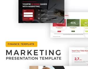 Marketing - Business PowerPoint template - TemplateMonster