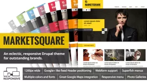 MarketSquare - Drupal Theme