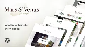 Mars & Venus - Multi-Concept WordPress Blog Theme - Themes ...