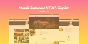 Masala Restaurant HTML Template