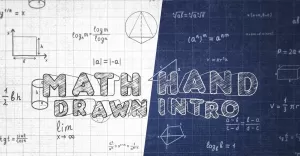 Math Hand Draw Intro - Premiere Pro