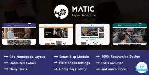 Matic - Super Machine PrestaShop Theme