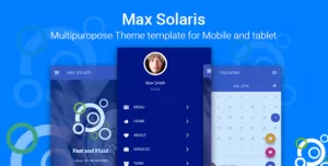 Max Solaris  Responsive Tablet and Mobile HTML template