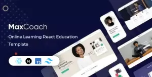 MaxCoach - Online Learning React Education Template