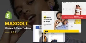 MAXCOLT – Minimal & Clean Fashion Shopify Theme