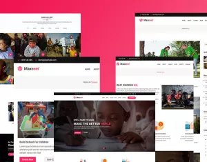 Maxcom -Nonprofit Charity WordPress Theme - TemplateMonster