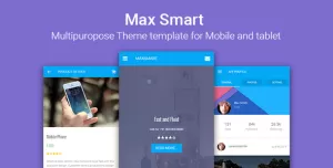 Maxsmart  Multipurpose Responsive HTML for Mobile and Tablet