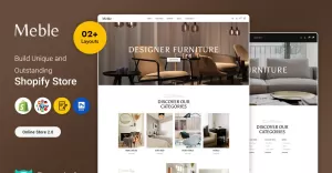 Meble - The Furniture, Home Décor and Interior Shopify 2.0 Responsive Theme