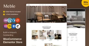 Meble - The Furniture, Home Décor, and Interior WooCommerce Elementor Responsive Theme