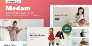 Medam - Kids Store & Baby Shop Shopify 2.0 Theme
