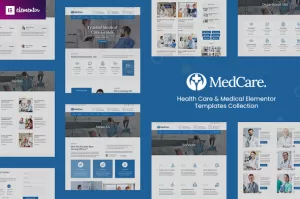 Medcare - Health Care & Medical Elementor Template Kit