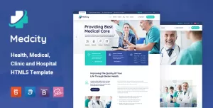 Medcity - Health & Medical HTML5 Template