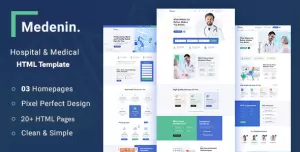 Medenin — Medical & Health Website Template