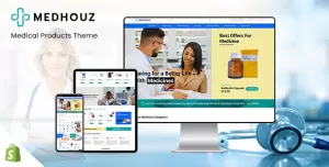 Medhouz - Medical, Pharmacy & Lab Store Shopify Theme
