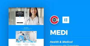 Medi - Health & Medical Elementor Kit - TemplateMonster