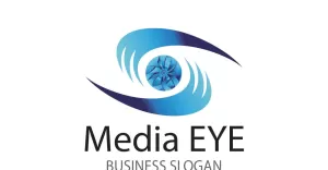 Media Eye Logo For All Media Business - TemplateMonster
