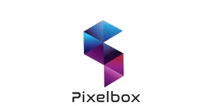 Media Pixel Box Logo Template