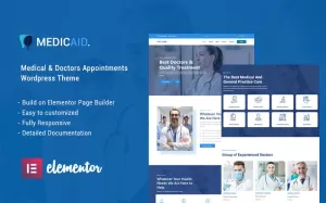 Medicaid - Medical Services & Doctor Checkup Wordpress Theme