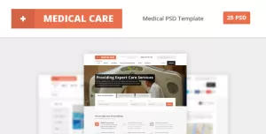 Medical Care - Creative PSD Template